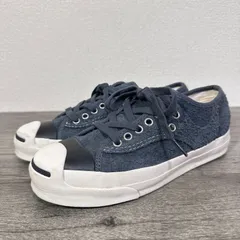 BIOTOP別注 23SS コンバース JACK PURCELL RET SUEDE RLY ジャックパーセルラリー スエードスニーカー 1SD241 US5.5 24.5cm チャコール