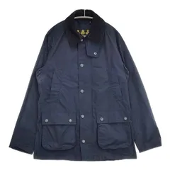 Barbour BEDALE SL SHAPE MEMORY スリムフィットビデイル シェイプメモリー 1901112 ジャケット ネイビー メンズ バブアー【中古】6-0121M∞