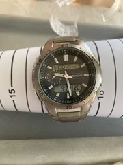 【チタン製・ソーラー電波】カシオ ウェーブセプター WVA-M650T 動作中