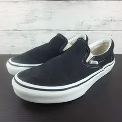 VANS SLIP ON バンズ スリッポン ブラック 黒 24cm レディース スニーカー V98CLA L04571