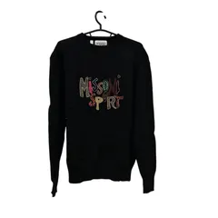  MISSONI SPORT ミッソーニ マルチカラーニット ロゴニット 長袖ニット ビンテージ【Z1746】