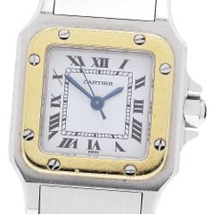 Cartier カルティエ サントスガルベSM コンビ SS/YG クォーツ - メルカリ