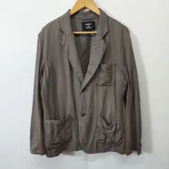 CABANE de zucca カバンド ズッカ ジャケット 古着 テーラード 切替 メンズ L グレー系 B62のサムネイル