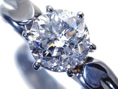 ジュエリー極】COOLなクロスデザイン輝く！良質天然ダイヤモンド1.00ct