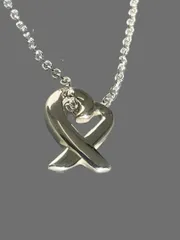 Tiffany & Co. ラビングハート ネックレス SV925 訳あり