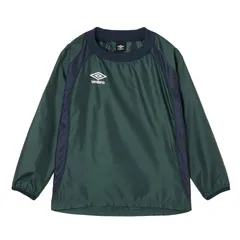 umbro(アンブロ) ジュニア(1枚物)ピステトップ サッカー ウィンドブレーカー/シェルジャケット/コート (UF5FWB01JA)、(GR00)グリーン