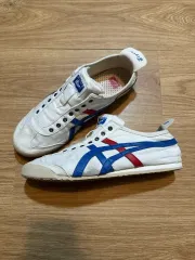 オニツカタイガー メキシコ 66 白 青赤 スニーカー