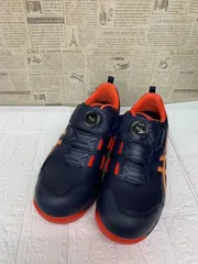 アシックス　CP307　401カラー　ミッドナイト×ピュアゴールド　安全靴　安全スニーカー　asics
