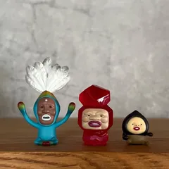 【3個セット】　こびとづかん　おすわりマスコット4   フィギュア　マヨケシロバネ　ルビーダイコウブツ　アマクリソツ　フィギュア　マスコット