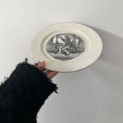 vintage プレートと鳥の飾り セット - メルカリ