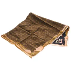 LOUIS VUITTON (ルイヴィトン) カレ90 カレ・パーフェクトクト マッチ スカーフ ブラック×レッド M76731