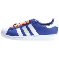 adidas (アディダス) SUPERSTAR スーパースター レザー ローカットスニーカー ブルー US11/29cm BD7379