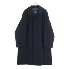 BURBERRY (バーバリー) カシミア ステンカラー コート ブラック BBC55-101-08のサムネイル
