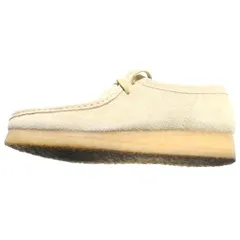Clarks (クラークス) WALLABEE ワラビー スウェードモカシンシューズ レディース ベージュ 261555157060