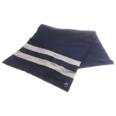 BLACK FLEECE BY BROOKS BROTHERS (ブラック フリース バイ ブルックス ブラザーズ) カシミヤ 大判ストール マフラー ネイビー/グレー