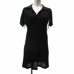 ヨウジヤマモト YOHJI YAMAMOTO +NOIR 05SS アーカイブ ワンピース スカート ひざ丈 黒 ブラック 3 約L NY-T14-036 IBO61のサムネイル