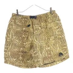 SUPREME (シュプリーム) 22AW NIKE ACG Nylon Trail Short ナイキ トレイル 総柄ナイロンショーツ ハーフパンツ ベージュ DN3260-277