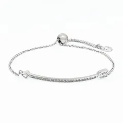 新品 スワロフスキー SWAROVSKI ブレスレット バングル Idyllia イディリア 矢 アロー 弓矢 クリア シルバー 5741523 ジュエリー アクセサリー
