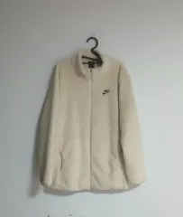 アイボリー ボア フリース ジャケット //新品