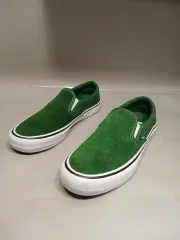VANS ヴァンズ スリッポン プロ スウェード グリーン 270mm