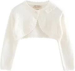 子供用カーディガン 女の子 ボレロ ニット 入園式 フォーマル 七五三