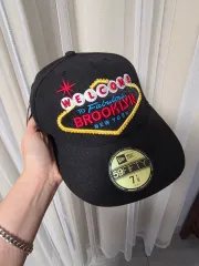 NEW ERA ニューエラ ブルックリン 59FIFTY ベースボールキャップ ブラック 7 1/8