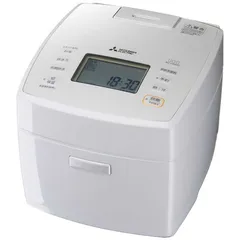 【新品未使用】【未開梱】三菱　MITSUBISHI 炊飯器 5.5合 炭炊釜 IH 月白 NJ-VS10G-Wのサムネイル