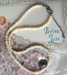 小粒の淡水パールネックレス　NO.156