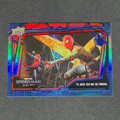 Spider-Man / スパイダーマン 2023 Upper Deck Marvel Studios' Spider-Man No Way Home ベースカード Blue Achievement #34
