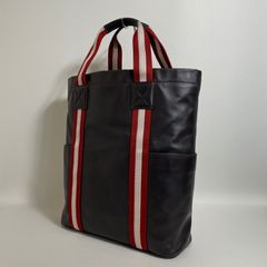 2601-180｜美品｜バリー トートバッグ レザー ダークブラウン - メルカリ