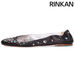 ジュゼッペ ザノッティ スタッズ付きバレエシューズ レディース 39