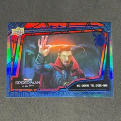 Benedict Cumberbatch / ベネディクト・カンバーバッチ 2023 Upper Deck Marvel Studios' Spider-Man No Way Home ベースカード Blue Achievement #4