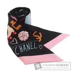 CHANEL シャネル バンドー スカーフ シルク レディース [中古]