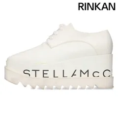 ステラマッカートニー  ELYSE ロゴヒールプラットフォームシューズ レディース 35.5