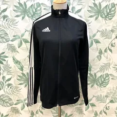 GR1425 adidas ジャージ上 ブラック Sサイズ