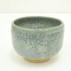 作家物　結晶釉茶碗  茶道 抹茶 おしゃれ 抹茶茶碗 抹茶碗 和食器 レトロ 茶器 骨董 茶わん 茶会 茶の湯