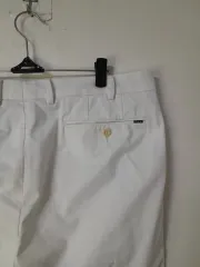 ラルフローレン ポロ 白 ストレッチ チノズボン 34