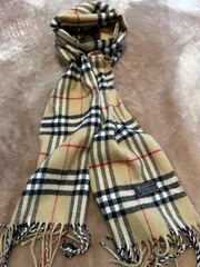 バーバリーズBurberrysマフラー ストール ショール スカーフブラウン茶色系 ベージュノバチェックWOOLウール毛100％イングランド製 イギリス製 英国製レディースlady's女性用婦人ウィメンズwomenメンズmen男性用紳士 ユニセックス男女兼用