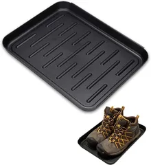 Letics シューズトレイ 靴置き 足置き トレー 車 土足禁止 玄関 シューズボックス ラゲッジトレイ 収納 (1枚入り)