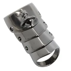 Vivienne Westwood ヴィヴィアンウエストウッド アーマーリング ガンメタル リング・指輪