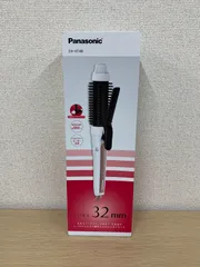！4美品【通電動作確認済み】Panasonic EH-HT4B-W WHITE　ブラシアイロンカール【電化製品】【2】