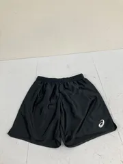 送料無料★asics アシックス★ジャージ　ショートパンツ　ハーフパンツ★ブラック★Lサイズ　#80204sjj41