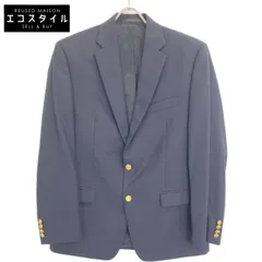 LAUREN RALPH LAUREN ローレン ラルフローレン ﾈｲﾋﾞｰ 金ﾎﾞﾀﾝ ﾌﾞﾚｻﾞｰ 40R