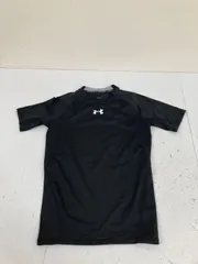 送料無料★UNDER ARMOUR アンダーアーマー★半袖シャツ　アンダーシャツ★MD★ブラック　黒　#80204sjj41