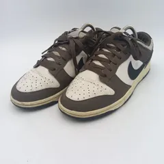 NIKE ナイキ DUNK LOW ダンクロー スニーカー メンズ 25cm カカオブラウン/ホワイト G-10-3