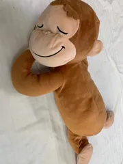 アミューズメント専用  おさるのジョージ  ぬいぐるみ  寝てる