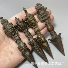 チベット密教法具 五鈷杵 バジュラ カツマ 独鈷杵 カルタリ プルパ
