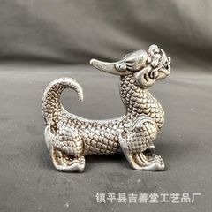 銅 細工 十二支龍 筆架 文房具 風水 置物 装飾品 工芸品 - メルカリ
