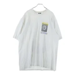 STUSSY (ステューシー) Herby's Dyed Tee クルーネック 両面プリント コットン 半袖 Tシャツ カットソー ホワイト