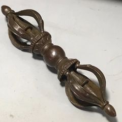 神楽鈴 巫女鈴 福鈴 金細工 全長33cm 古道具 - メルカリ